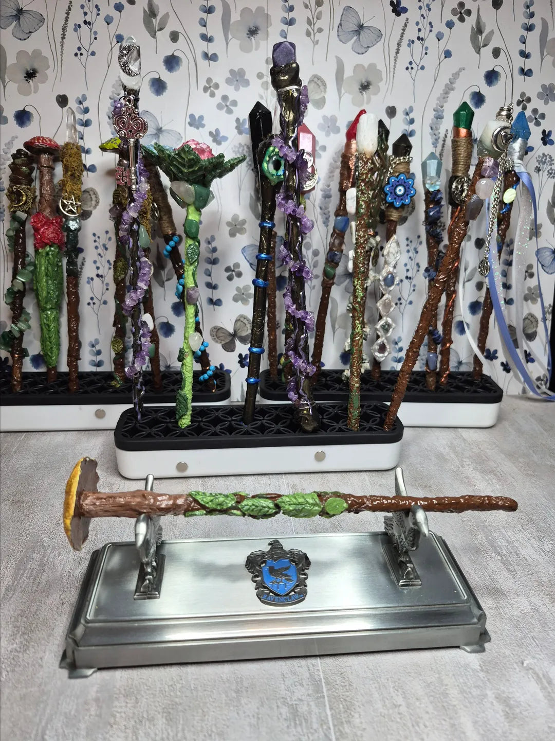 MW03, MAGICAL COLLECTION, Wand, Mushroom Magic Wand, 8 1/2", Basic Wand, Ren fest, Cosplay, Witch, Warlock, Harry Potter Party