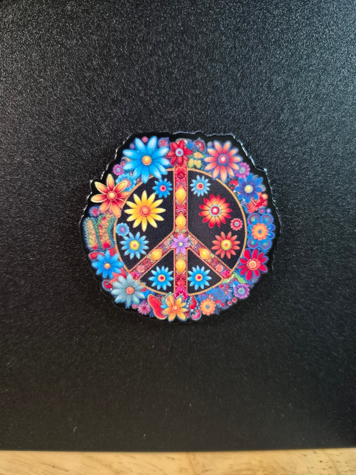 MMM13, Mix & Match Magnetics, Floral Peace Magnet