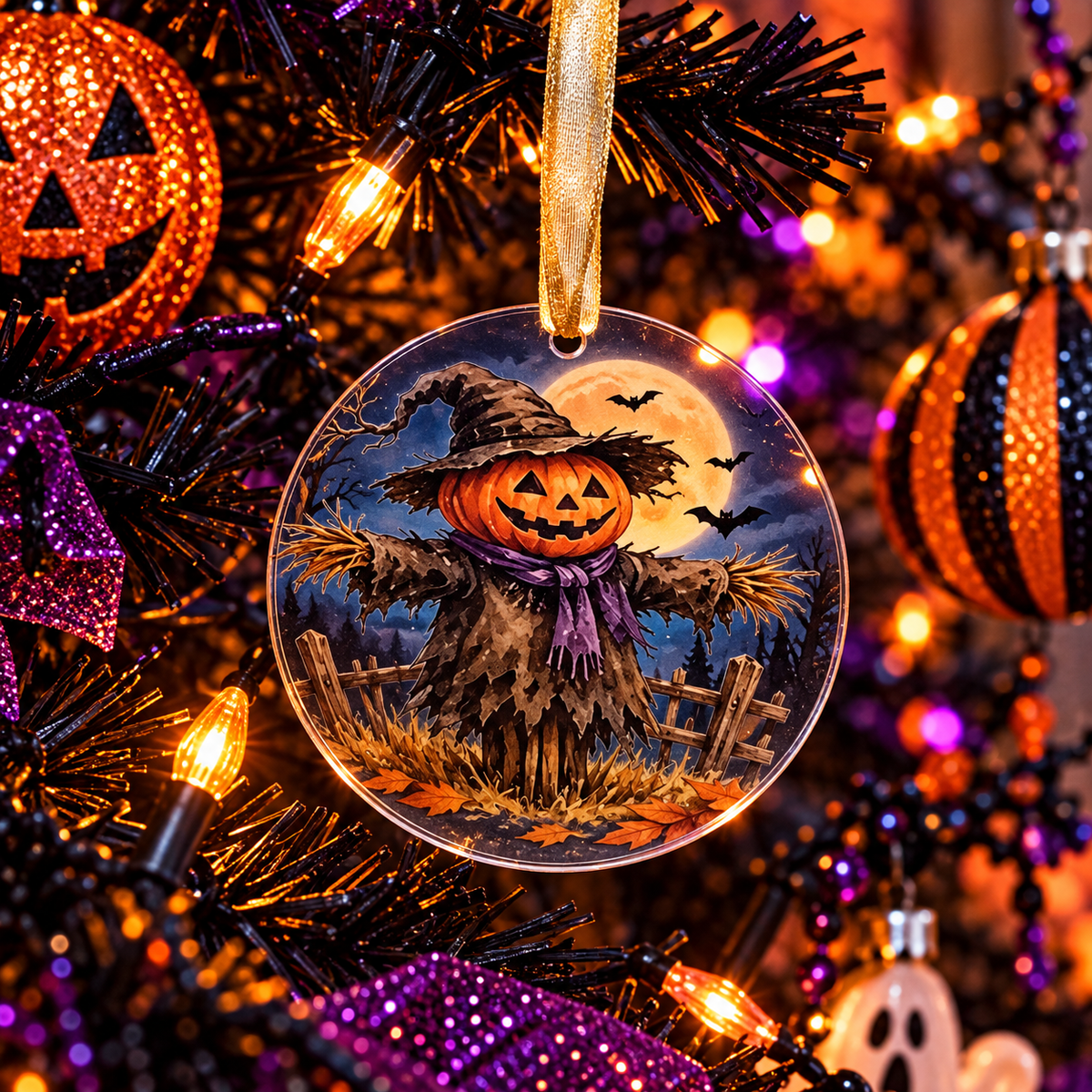 HO2, Halloween Ornament, Enchanted Scarecrow
