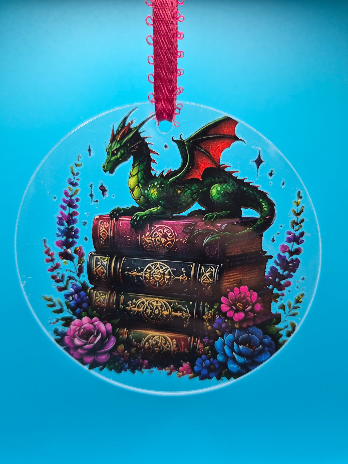 HO6, Halloween Ornament, Guardian of the Grimoire