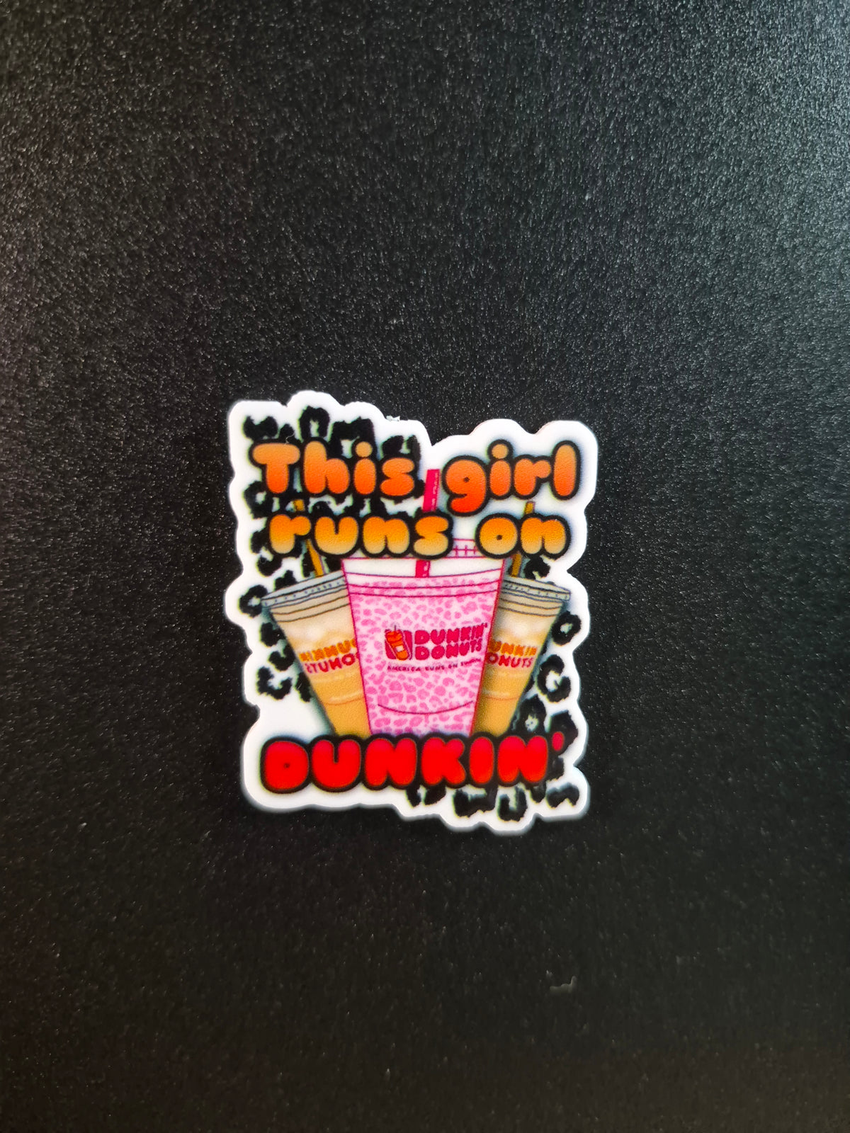 MMM33, Mix & Match Magnetics, This girl runs on Dunkin Magnet