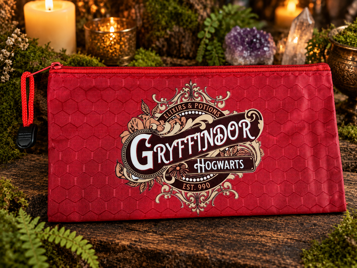 Pencil Pouch Waterproof UVDTF Designs Zippered
