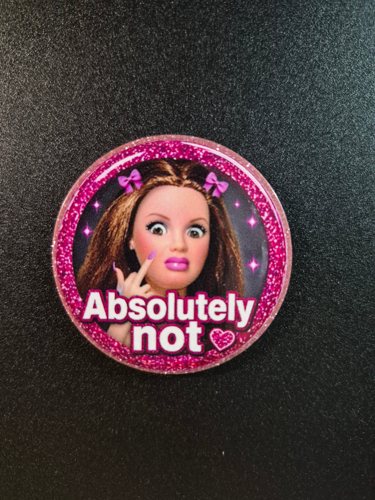 MMM5, Mix & Match Magnetics, Ratchet Barbie "Absolutely not" Magnet