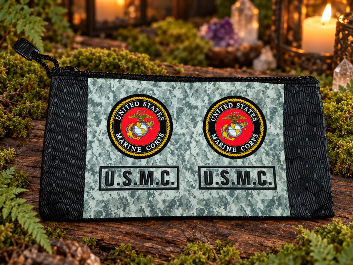 Pencil Pouch Waterproof UVDTF Designs Zippered