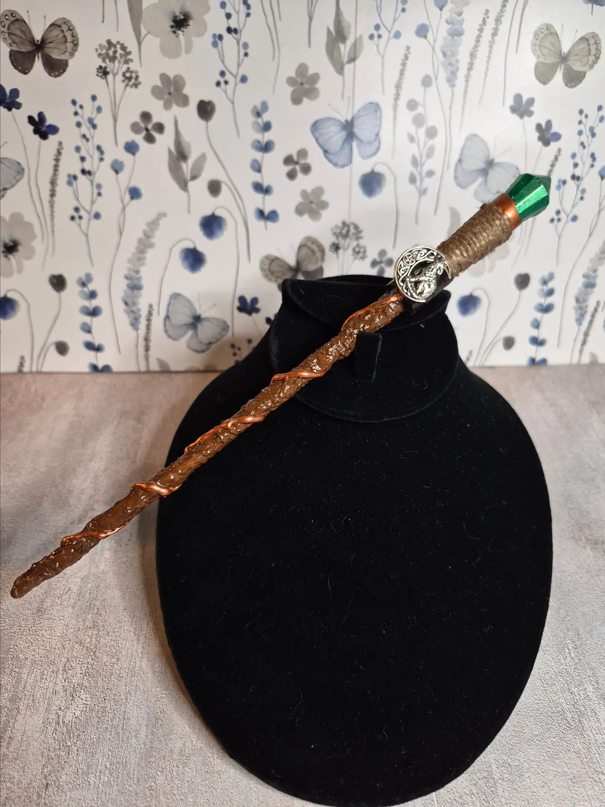 MW06, MAGICAL COLLECTION, Wand, Mushroom, Magic Wand, Approx 10+", Cosplay, Ren fest. Witch, Warlock, Harry Potter Party