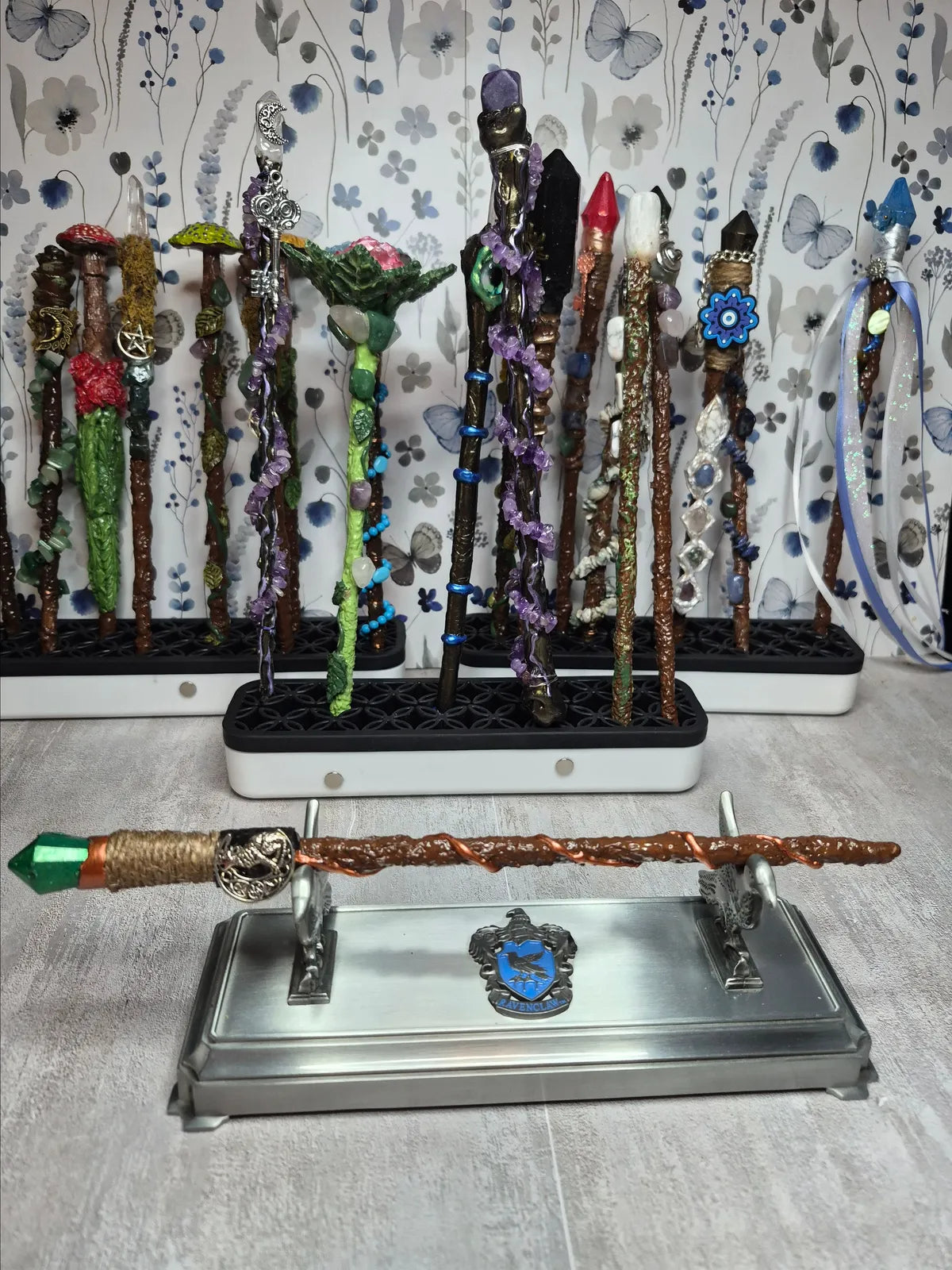 MW06, MAGICAL COLLECTION, Wand, Mushroom, Magic Wand, Approx 10+", Cosplay, Ren fest. Witch, Warlock, Harry Potter Party