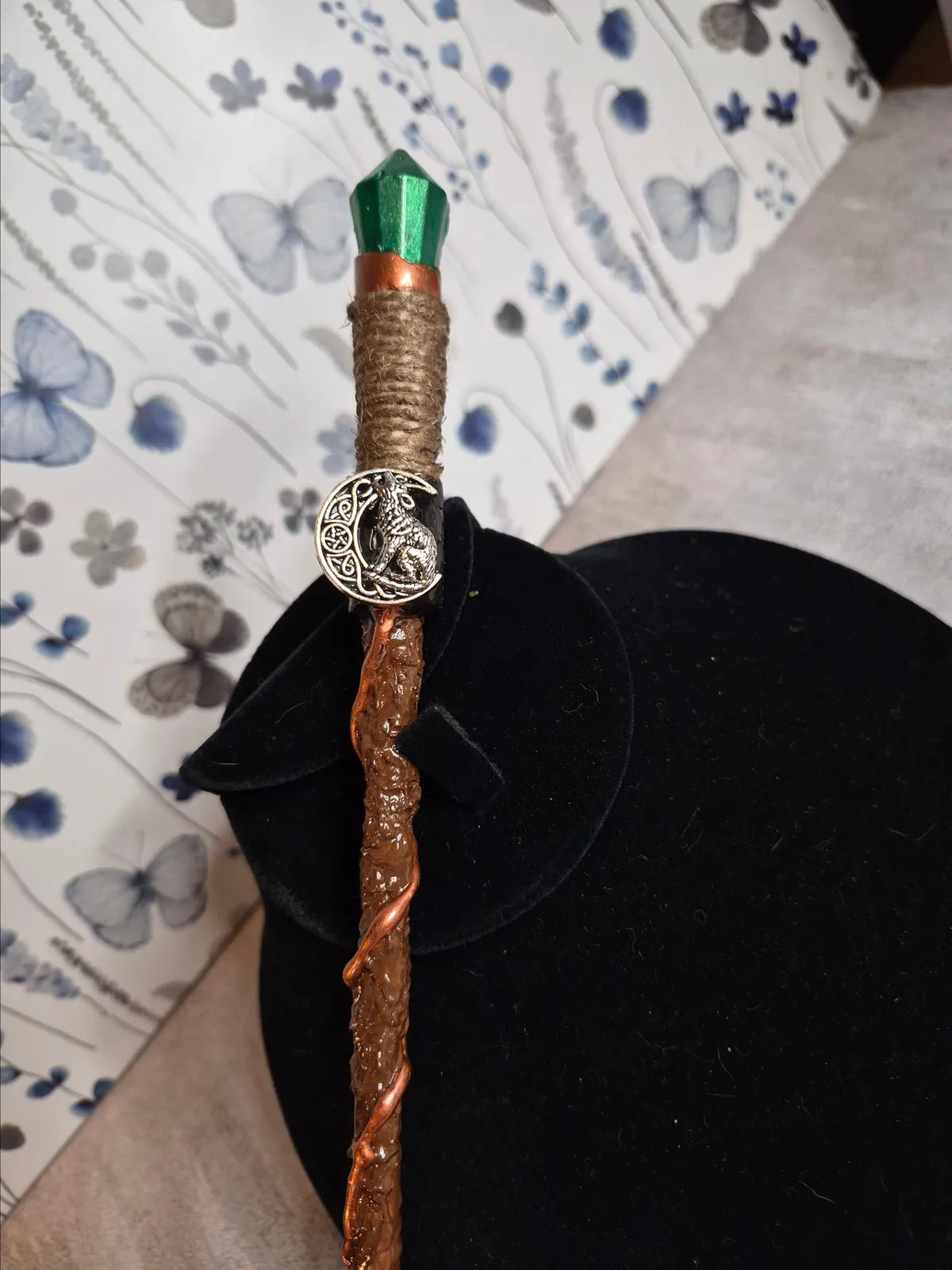 MW06, MAGICAL COLLECTION, Wand, Mushroom, Magic Wand, Approx 10+", Cosplay, Ren fest. Witch, Warlock, Harry Potter Party