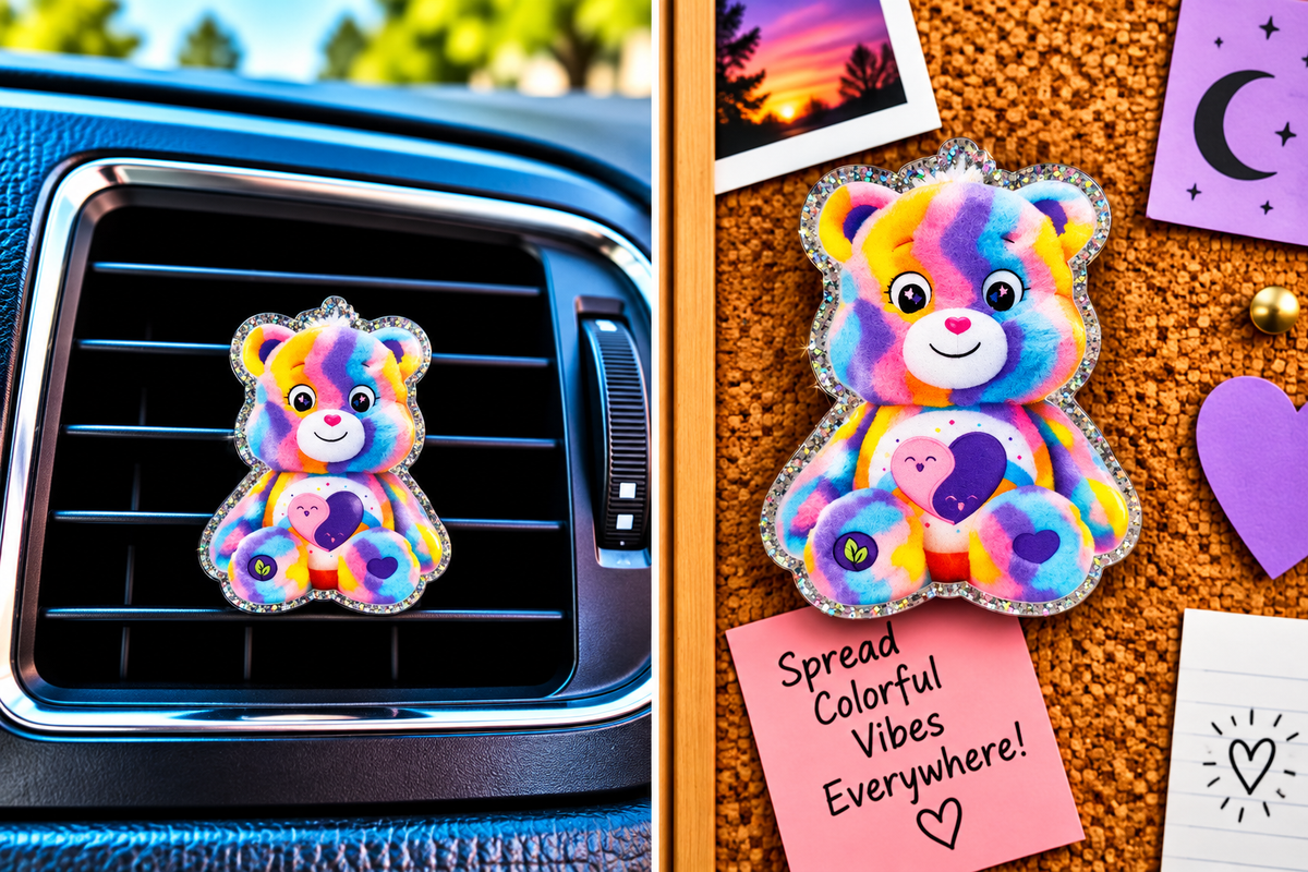 MMM32, Mix & Match Magnetics, Heart-to-Heart Bear Magnet