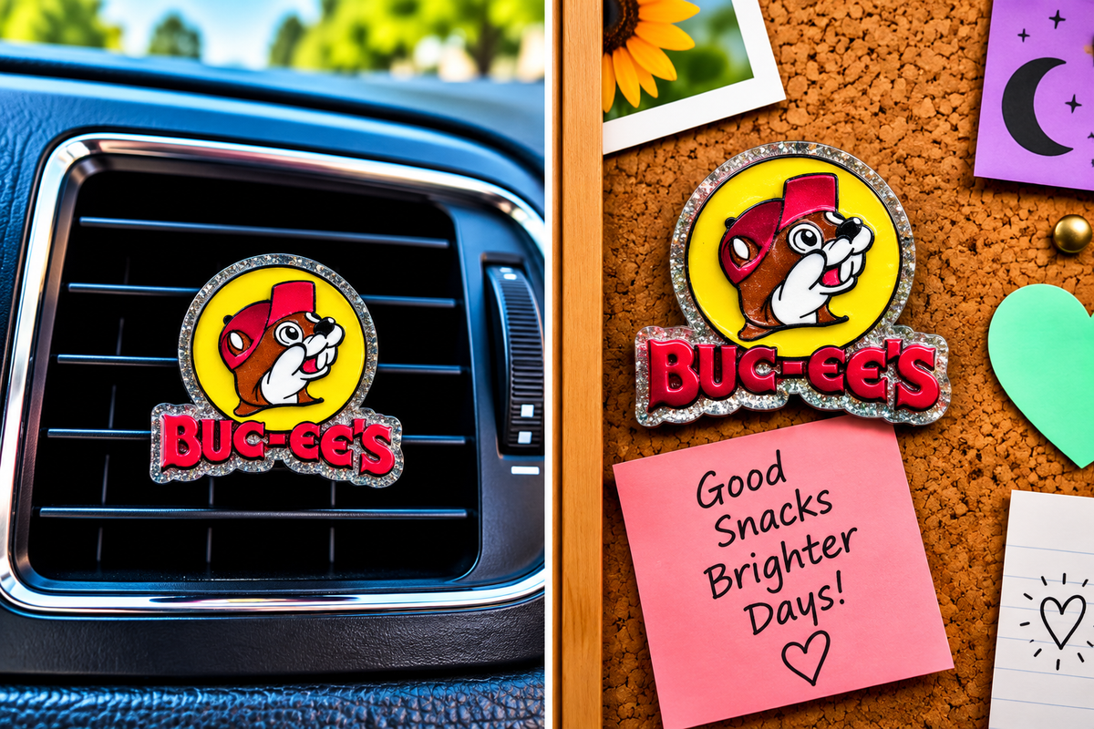 MMM23, Mix & Match Magnetics, Buc-ee’s Glitter Beaver Magnet