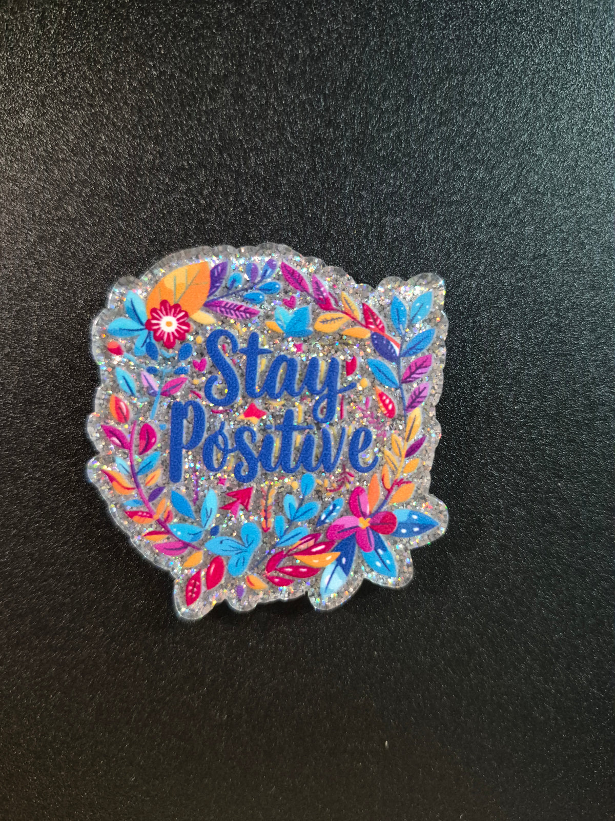 MMM2, Mix & Match Magnetics, Stay Positive Floral, Magnet