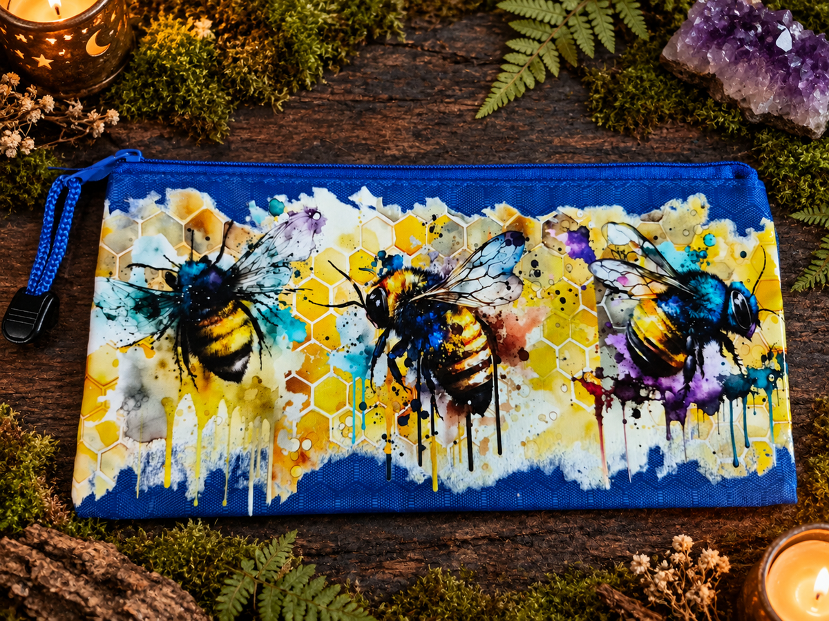 Pencil Pouch Waterproof UVDTF Designs  Zippered