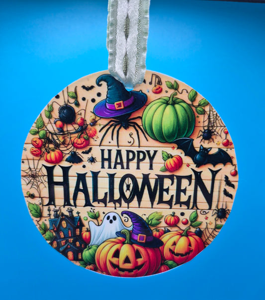 HO13, Halloween Ornament, Happy Halloween
