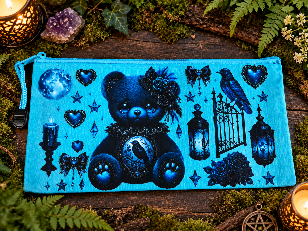 Pencil Pouch Waterproof UVDTF Designs  Zippered