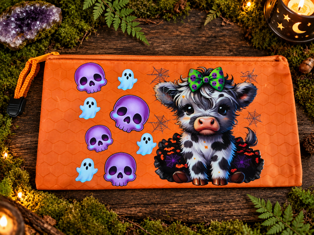 Pencil Pouch Waterproof UVDTF Designs  Zippered
