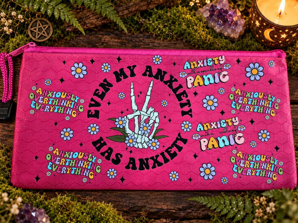 Pencil Pouch Waterproof UVDTF Designs  Zippered