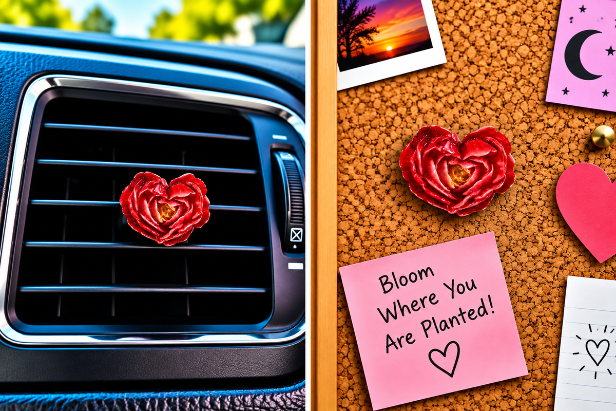 MMM34, Mix & Match Magnetics, Red Heart Magnet