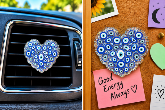 MMM4, Mix & Match Magnetics, Evil Eye Heart, Magnet