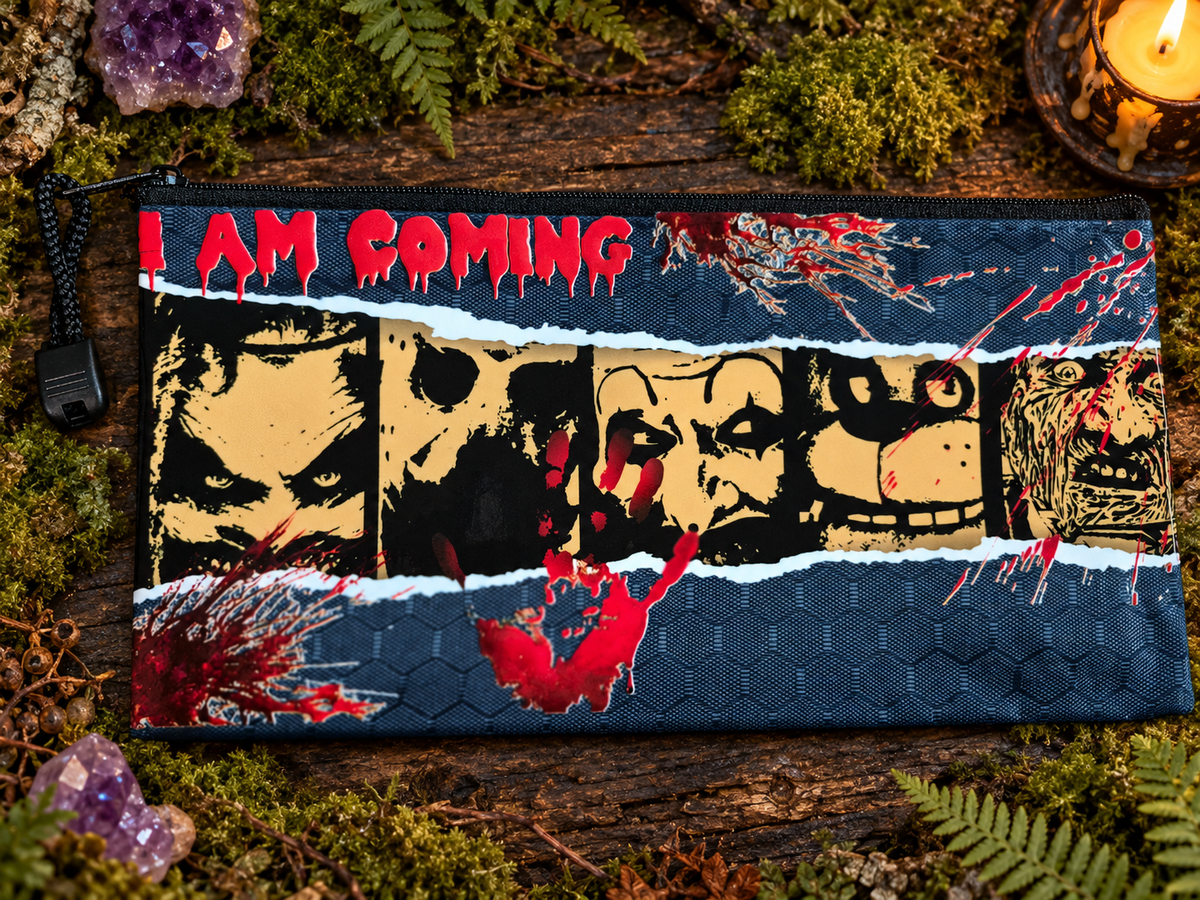 Pencil Pouch Waterproof UVDTF Designs  Zippered