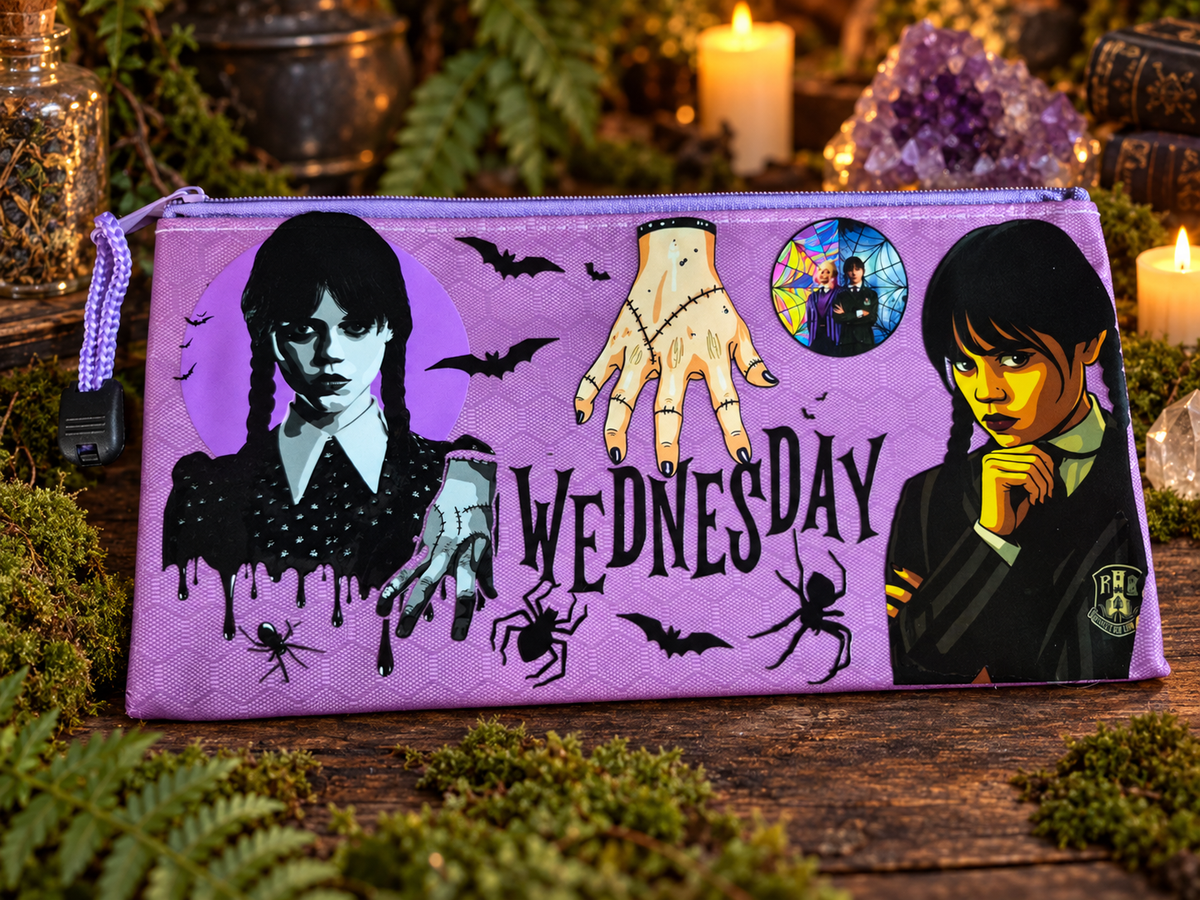 Pencil Pouch Waterproof UVDTF Designs  Zippered