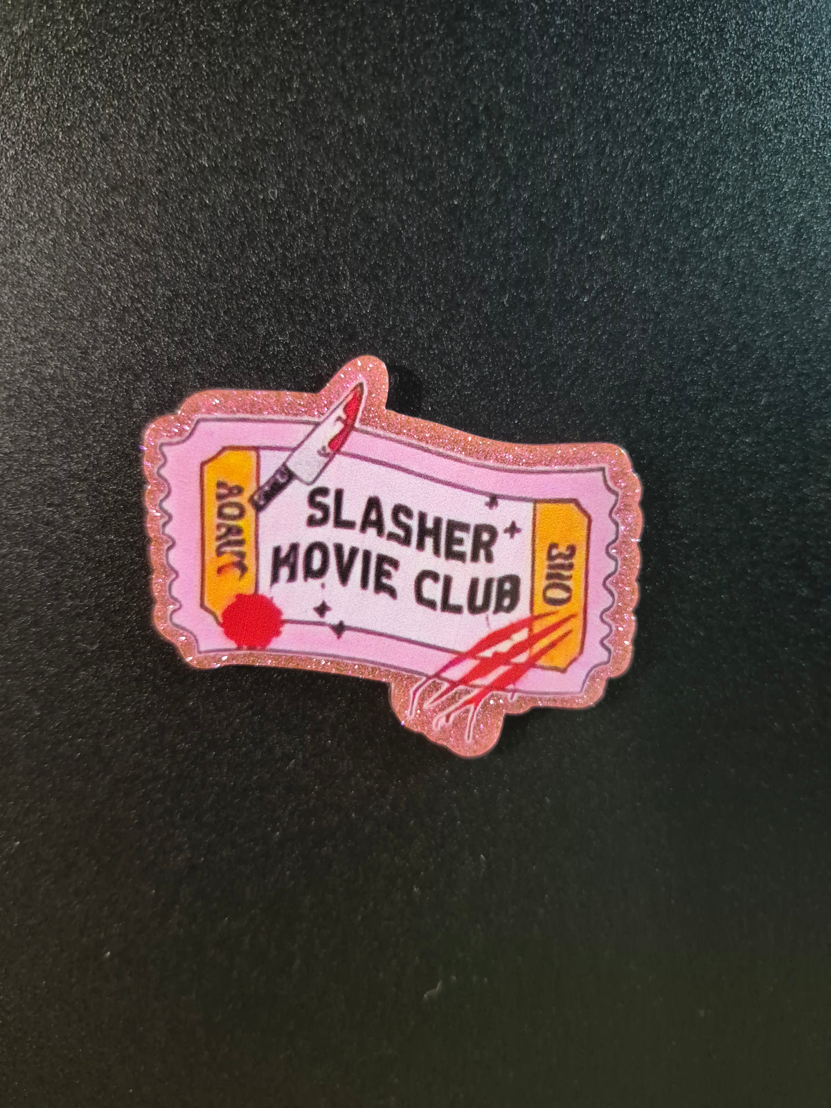 MMM19, Mix & Match Magnetics, Slasher Movie Club Ticket Magnet