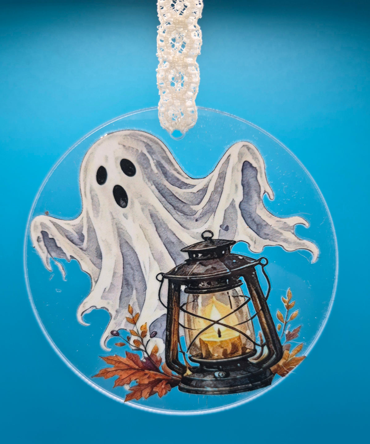 HO10, Halloween Ornament, Guiding the Spirits