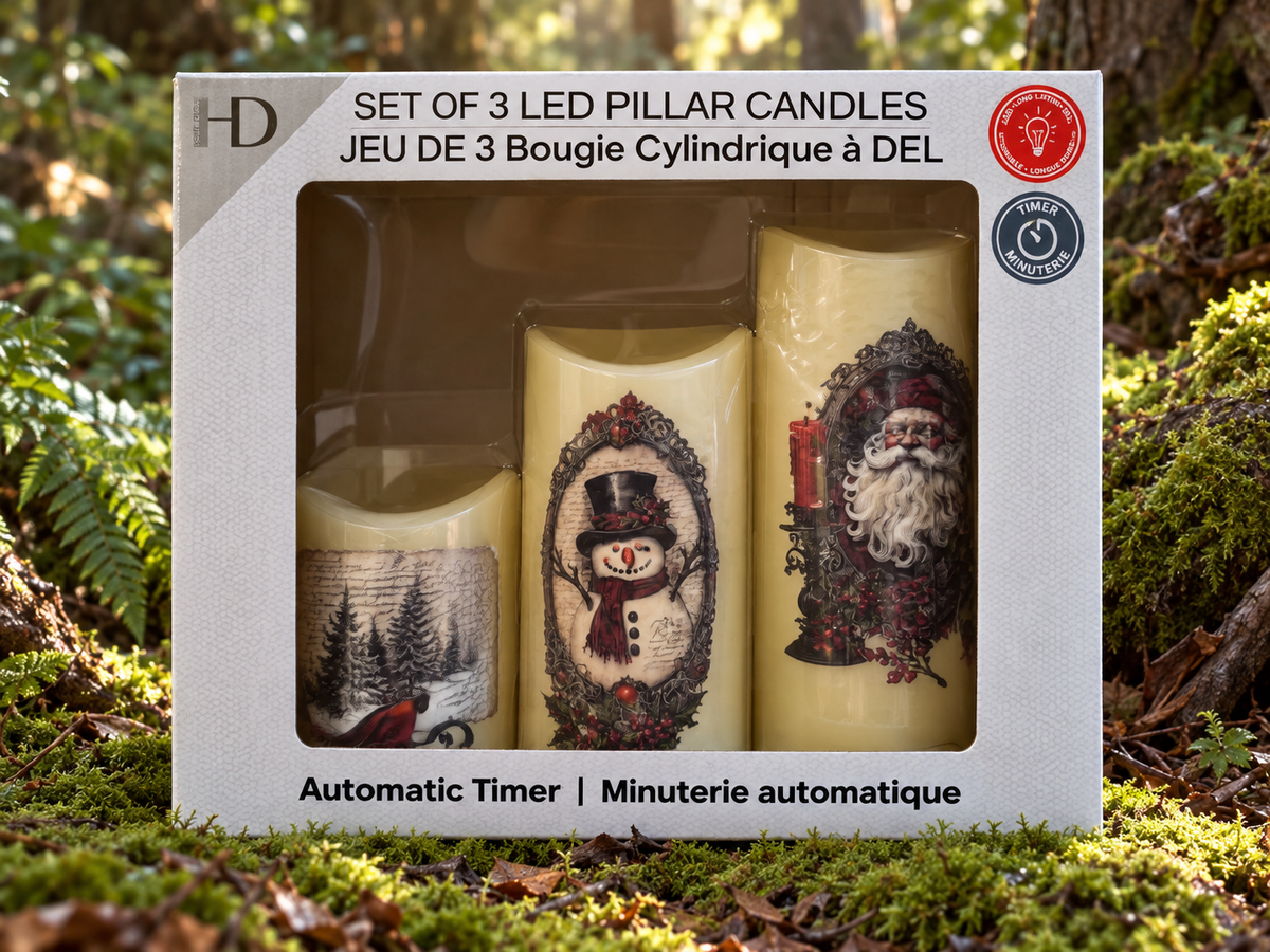 Cleo's Christmas Candle Set